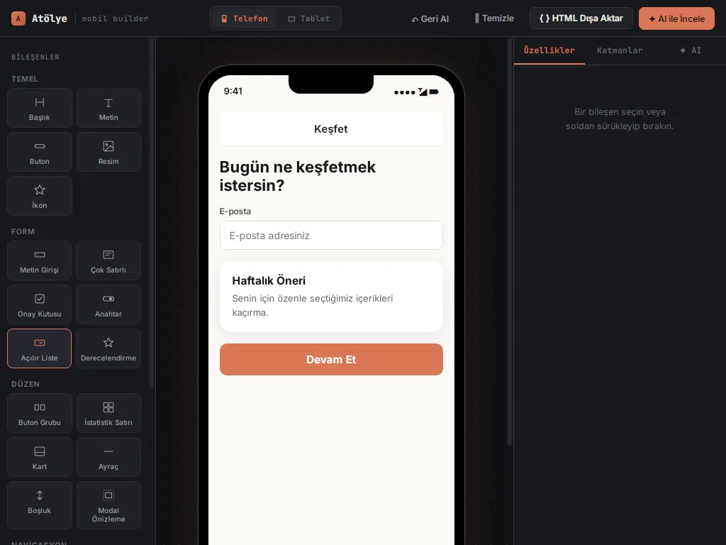 MobileBuilder